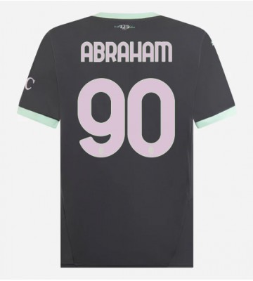 AC Milan Tammy Abraham #90 Tercera Equipación 2024-25 Manga Corta